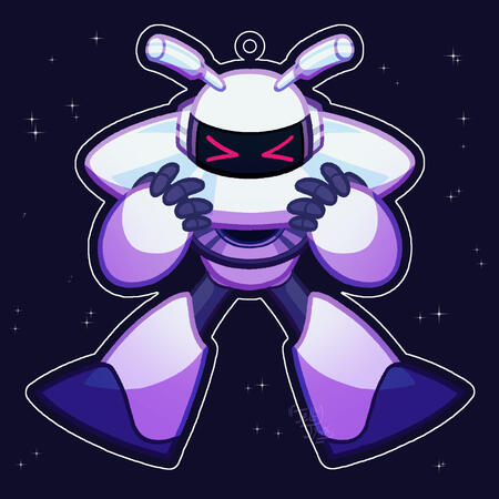 Galaxy Man Charm